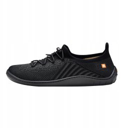 SH5004W Buty damskie barefoot merino czarny/czarny 36