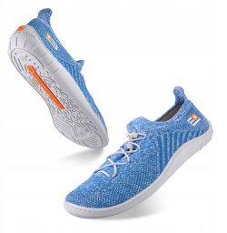 SH5004W Buty damskie Barefoot Merino jasnoniebieski/szary 41