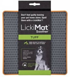 LickiMat Soother Deluxe/Tuff Jeżyk twardy pomarańczowy