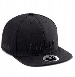 Czapka z daszkiem Diablo Chairs Snapback, czarna