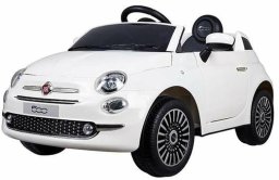 Elektryczny Samochód dla Dzieci Fiat 500 Biały
