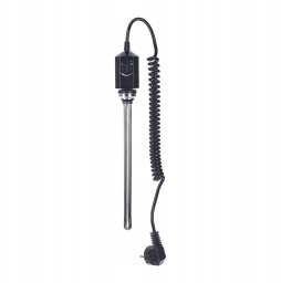 GRZAŁKA ŁAZIENKOWA Z TERMOSTATEM RD10 600W CZARNA VOLUX // GRŁ-V-RD10.600.CZ