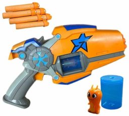 Pistolet na strzałki Bizak Slugterra Eli'S Megamorph Blaster Pomarańczowy