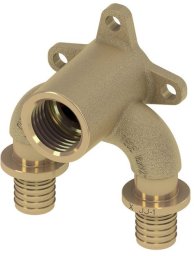 Tece TECEFLEX KOLANO ŚĆ 20 X1/2GWX20 BRĄZ