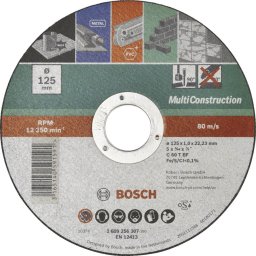 Bosch TARCZA TNĄCA Ø 125 X22,23 X1,0MM PROSTA