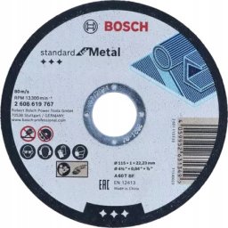 Bosch Tar.Tnąca Std. f/Metal 115x1,0x22,23 P