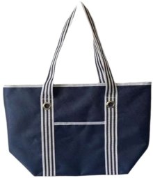 Torba na plażę Ciemnoniebieski Oxford 48 x 18 x 34 cm