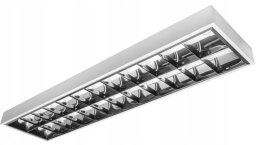Oprawa rastrowa LED GTV Rastro OS-LE150NJ-01 2x150 T8 G13 IP20 zasilane pod świetlówki LED