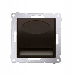 Oprawa oświetleniowa LED Kontakt-Simon Simon 54 DOSB.01/46 230 V AC 1.1 W białe neutralne 4000K brąz mat