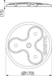 Osłona Ensto SP20 wierzchołka słupa