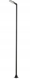 Nowodvorski Pathway 10283 lampa stojąca ogrodowa IP65 1x60W LED 3000K 5700 lm czarna/transparentna