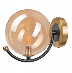 Kinkiet Torino Lamkur Georgia 49267 kinkiet lampa ścienna 1x5W G9 złoty/czarny