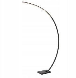 Lucide Curve 44700/11/30 lampa stojąca podłogowa 1x15W LED 2550-2850K 540 lm czarna