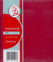  Antra Wizytownik 64 dwuklatkowy 615 czerwony ANTRA - 233384