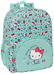 Plecak szkolny Hello Kitty Sea lovers Turkusowy 33 x 42 x 14 cm