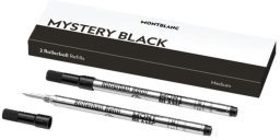 Wkład do długopisu Montblanc MISTERY BLACK Czarny 2 Sztuk