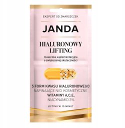 JANDA My Clinic Maseczka Suplementacja Hialuronowy Lifting 8 ml