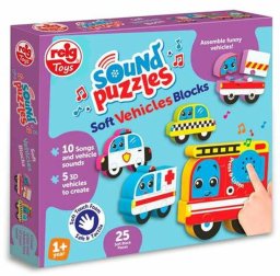 Układanka puzzle Reig Pojazdy