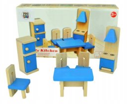 Meble dla lalek drewniane kuchnia TNWX-6188 93785
