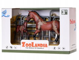 Zoolandia koń ze źrebakiem 4wz pudełko 51061 10616