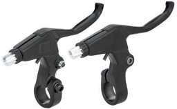 Dzwignie hamulca V-brake 3 palce aluminiowe para czarne Uniwersalny