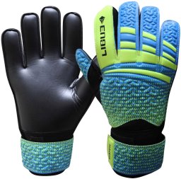 Rękawice bramkarskie Ligue Match black-yellow-blue 4