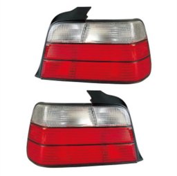 Zestaw Lamp Tylnych Red Clear  BMW 3 (E36) Sedan 1990-1998