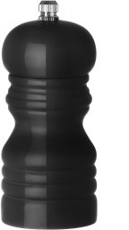 Młynek do mielenia pieprzu drewniany czarny śr. 50 x 113 mm - Hendi 469576 Młynek do mielenia pieprzu drewniany czarny śr. 50 x 113 mm - Hendi 469576
