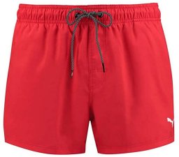 Strój kąpielowy Męski Puma Swim Short Czerwony - XS