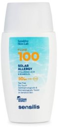 Ochrona Słoneczna Sensilis Fluid 100 SPF 50+ 40 ml Antyalergiczny protektor słoneczny