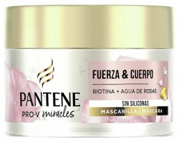 Naprawcza Odżywka do Włosów Pantene Miracle Volumen Nutricion Woda różana Biotyna 160 ml