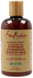 Lotion do Włosów Shea Moisture Manuka Leave-In Milk Miód 237 ml Masło Shea