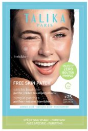 Płatki na twarz Talika Free Skin Przeciw zaskórnikom 25 Sztuk