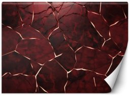 Fototapeta, Czerwona tekstura 3D - 350x245