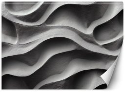 Fototapeta, Betonowe fale 3D - 350x245