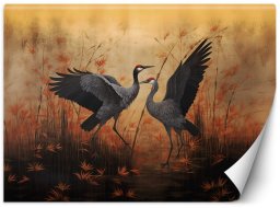 Fototapeta, Żuraw Natura Ptaki - 350x245