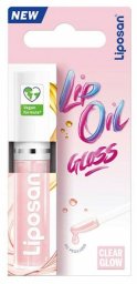 Kolorowy Balsam do Ust Liposan Lip Oil Gloss Clear Glow 5,5 ml