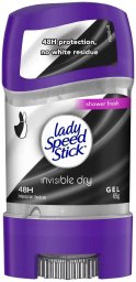 LADY SPEED STICK Dezodorant w żelu Invisible Dry 48H 65 g