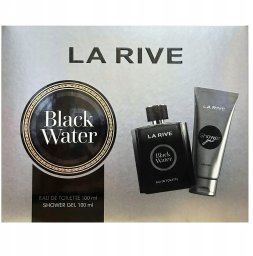 LA RIVE MAN ZESTAW BLACK WATER SET EDT 100ML/SG10