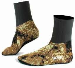 Kapcie Seac Seal Skin Czarny - M