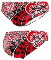 Strój kąpielowy Męski Turbo New Zealand 2023 Czerwony - XL