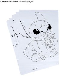 Zestaw Papeterii Stitch 24 Części