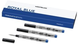Wkład do długopisu Montblanc ROYAL BLUE Niebieski (3 Sztuk)