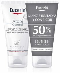 Krem do Rąk Eucerin AtopiControl 2 Sztuk
