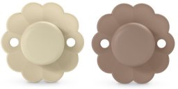 Suavinex SUAVINEX - 308410-SMOCZEK FIZJOLOGICZNY SX PRO SILIKONOWY 2SZT/6-18M/WGRAY-UMBER/WONDER