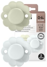 Suavinex SUAVINEX - 308403-SMOCZEK FIZJOLOGICZNY SX PRO SILIKONOWY 2SZT/0-6M/AQUA-BLUE/WONDER