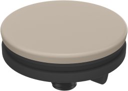 Zaślepka do otworu pod baterię/dozownik BEŻOWA river sand O 44 mm
