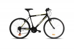 Miesto dviratis Bottari Milano 26", juodas/geltonas