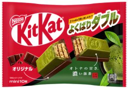 KitKat Mini Yokubari Double Matcha 10 sztuk 116g - Nestl