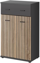 Komoda MARCO 60 antracyt/dąb artisan ASM Meble